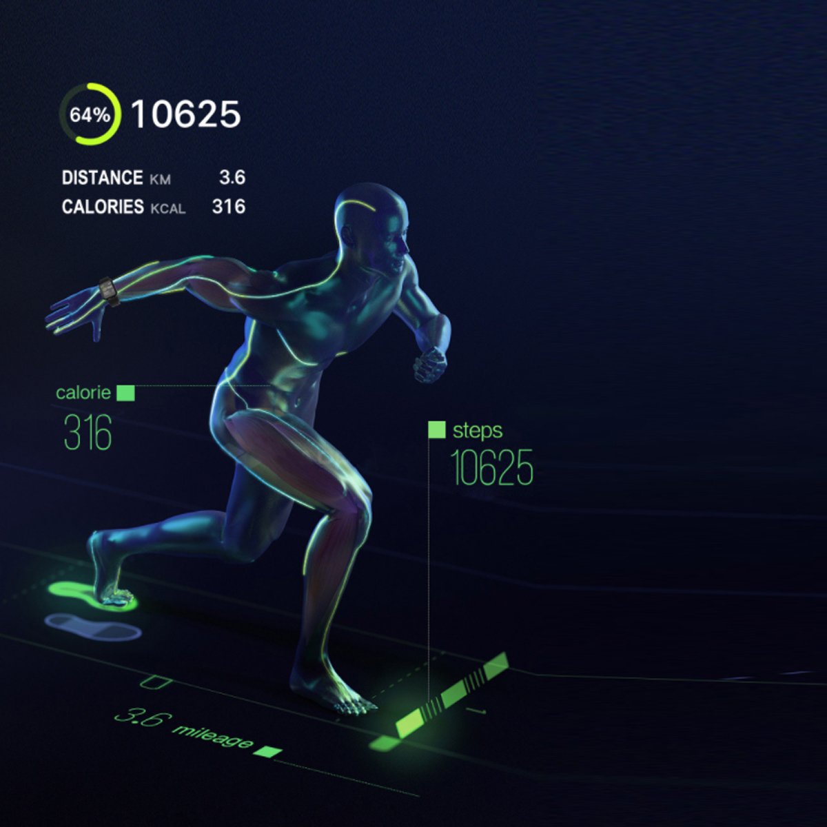 SmartFit Wellness Watch