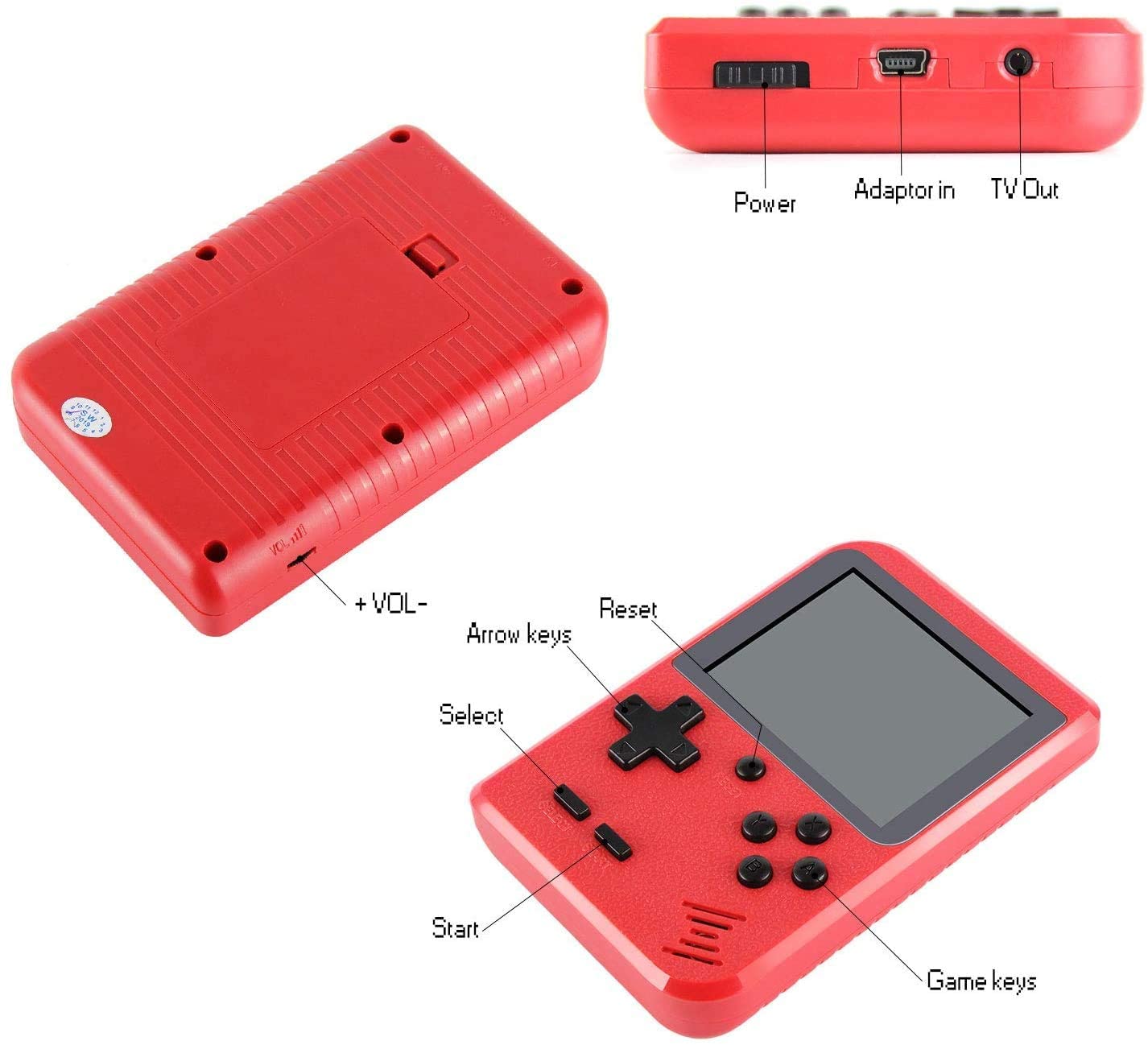 400-Game Handheld Console