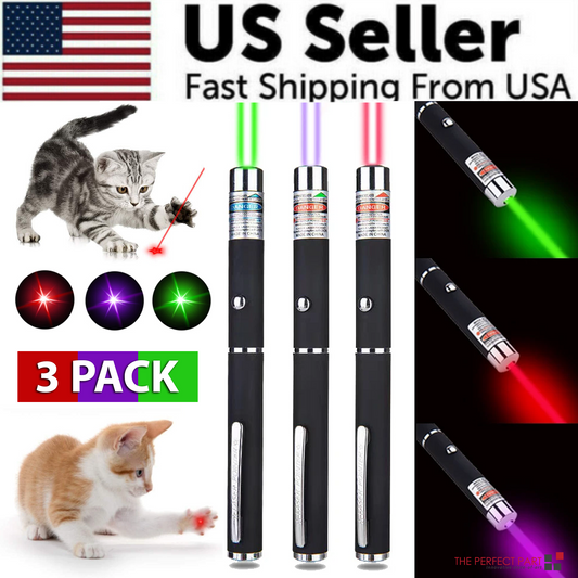 3 Packs 900Mile Laser Pointer Pen
