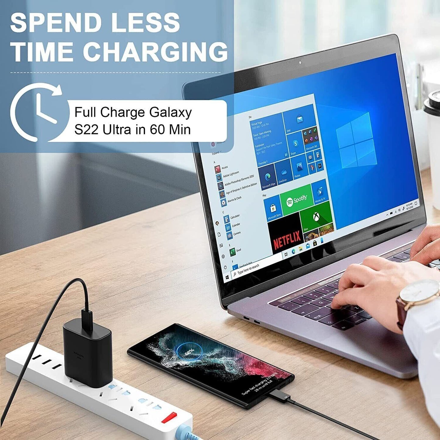 Súperfast Charger for Samsung s20