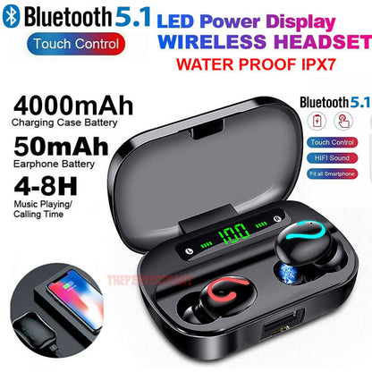 Mini TWS Bluetooth 5.1 Earbuds
