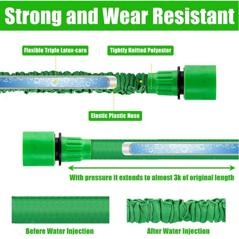 Expanding Expandable Flexible Garden Water Hose