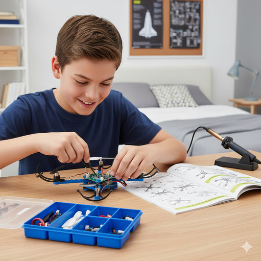 DIY Drone Building STEM Project For Kids