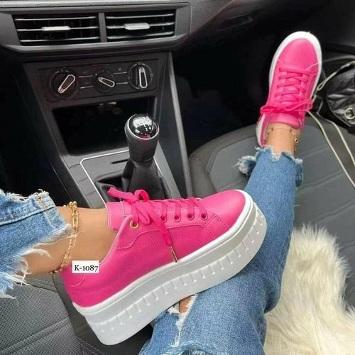 Flat Womens Sneakers