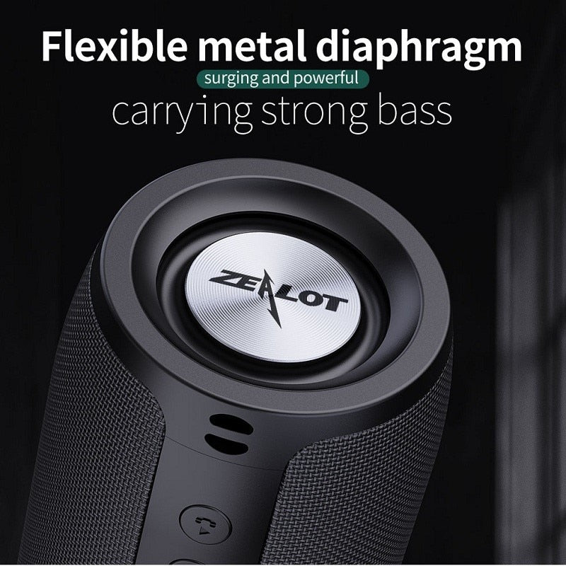 Waterproof Portable Bluetooth Subwoofer Speaker