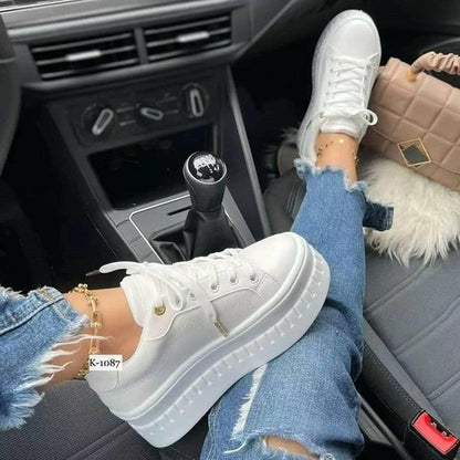 Flat Womens Sneakers