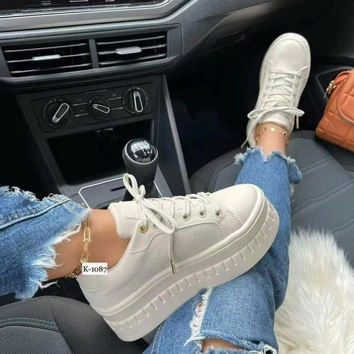 Flat Womens Sneakers