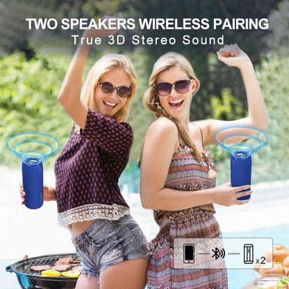 Waterproof Portable Bluetooth Subwoofer Speaker