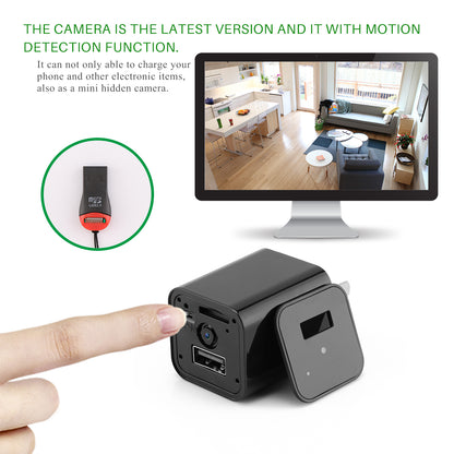 HD 1080P USB Charger Hidden Security Camera