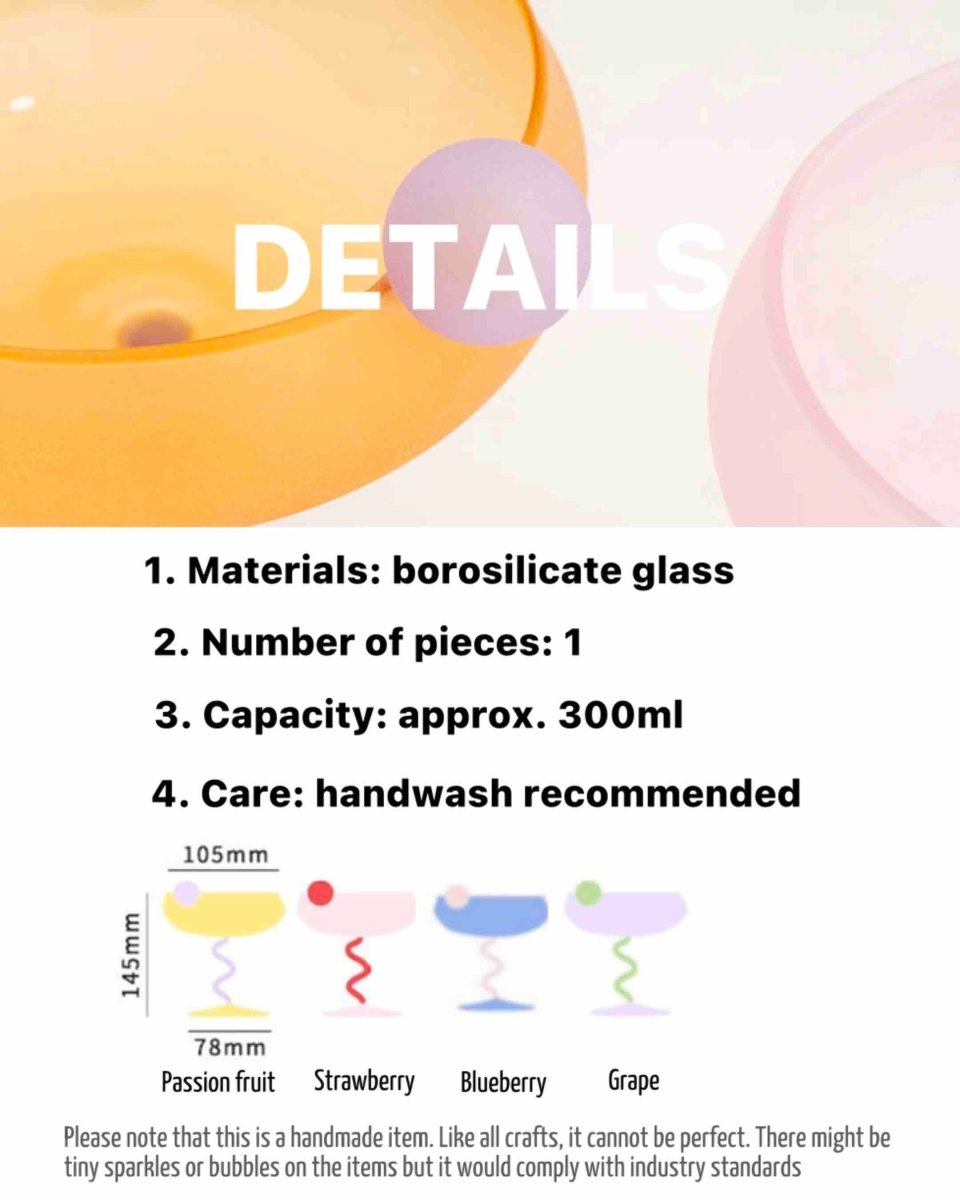 Jelly Bean Cocktail Coupe