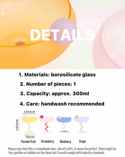 Jelly Bean Cocktail Coupe